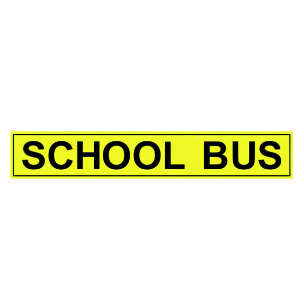 Small School Bus Sign – 1200mm - Safebus